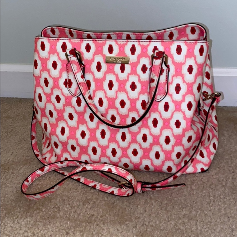 Kate Spade Purse with crossbody and short handles